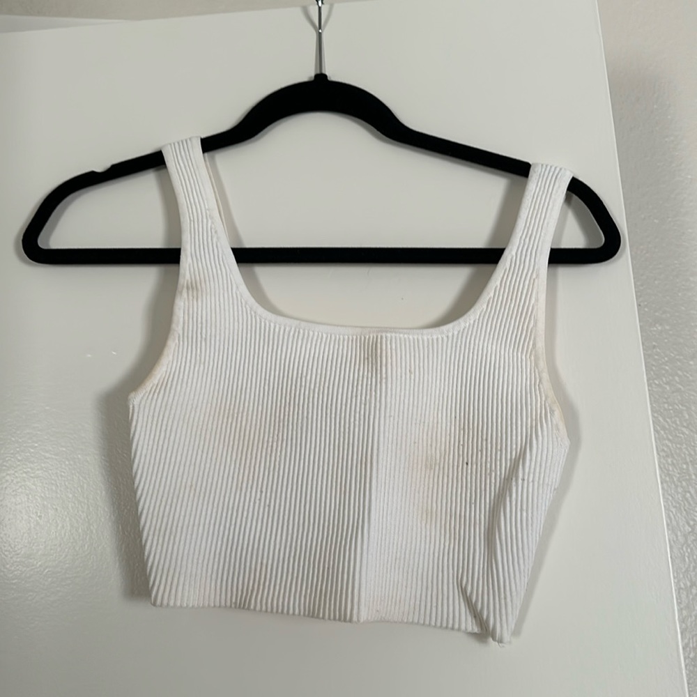 Aritzia Babaton Cropped Tank - Size Small